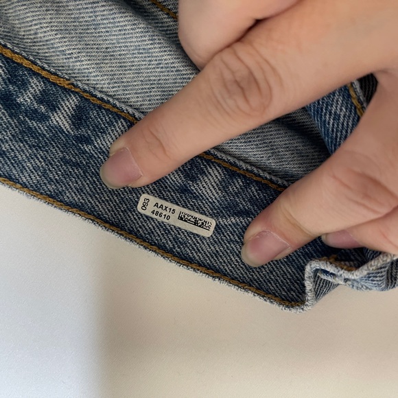 AGOLDE 90’s Pinch High Rise Straight Jeans - Picture 9 of 12